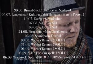 Björn Paulsen - Erste Sommer-Konzert-Termine